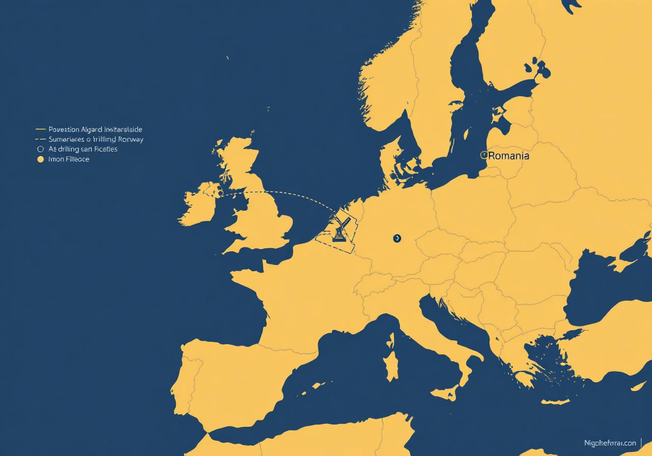 European drilling map